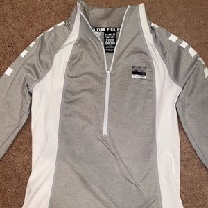 tight PINK athletic top